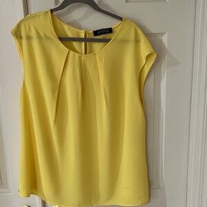 Kasper Women's Sunny Yellow Blouse